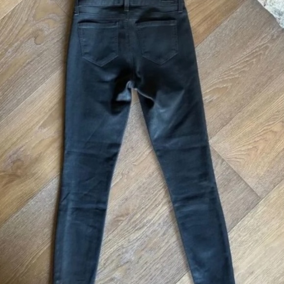 PAIGE Verdugo Ankle Jeans – Sterling Dark Coated – Size 25 - Picture 3 of 10